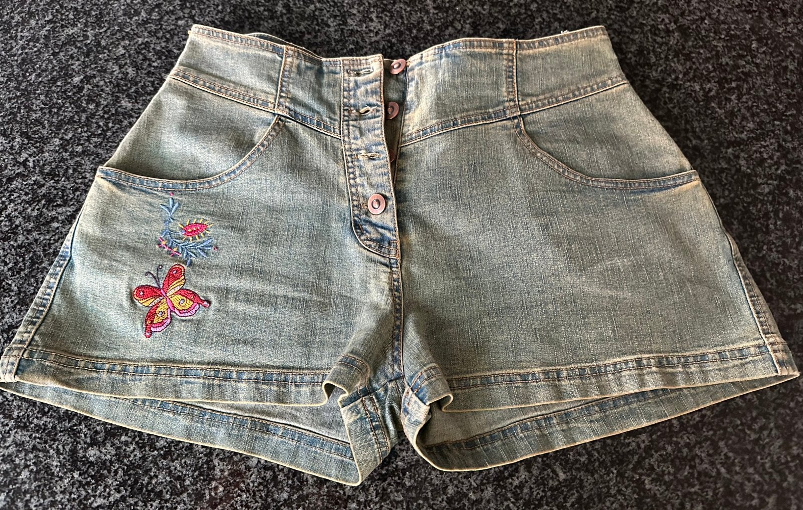 Zomerse jeans schort stretch, Ophalen, Zo goed als nieuw