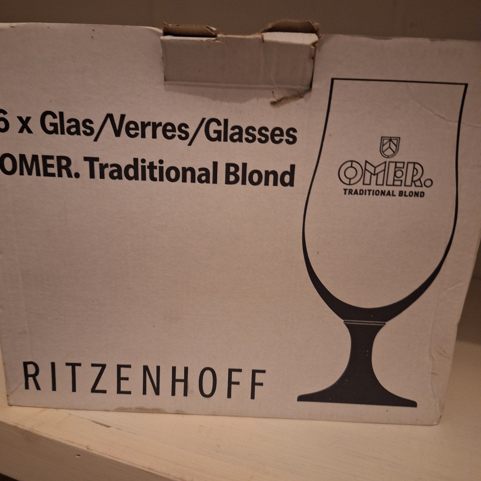 Bierglazen Omer, Collections, Enlèvement