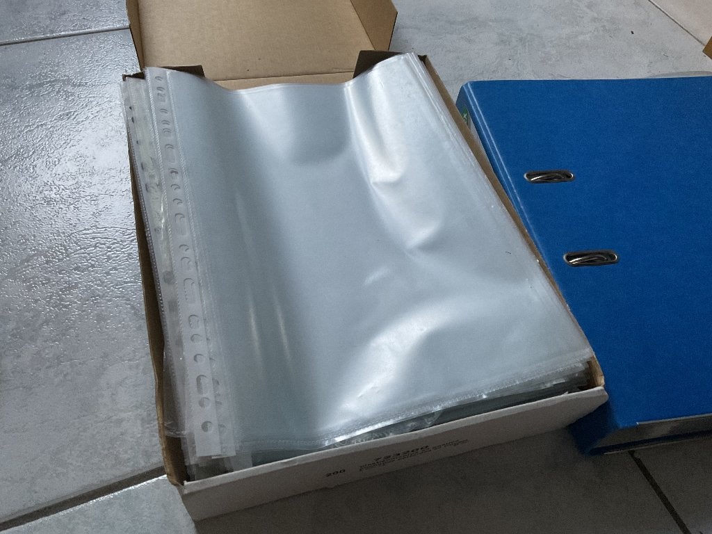 Plastiek mapjes 100 voor 1€, Ophalen of Verzenden, Gebruikt