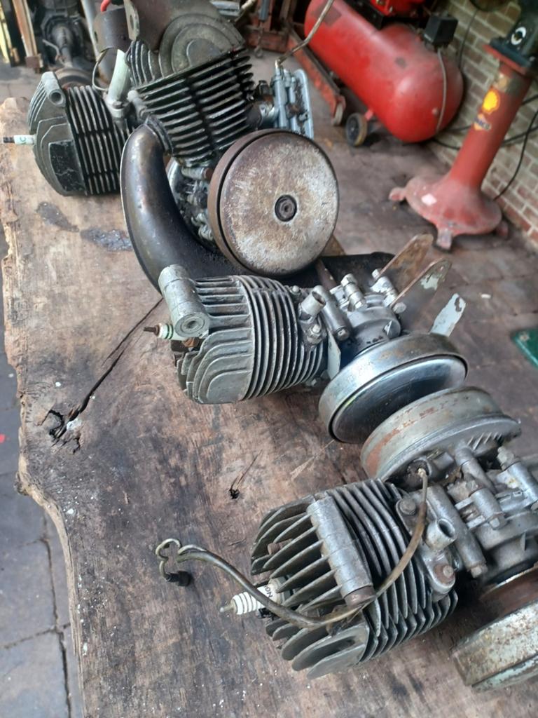 Motoren old-timers, Motoren