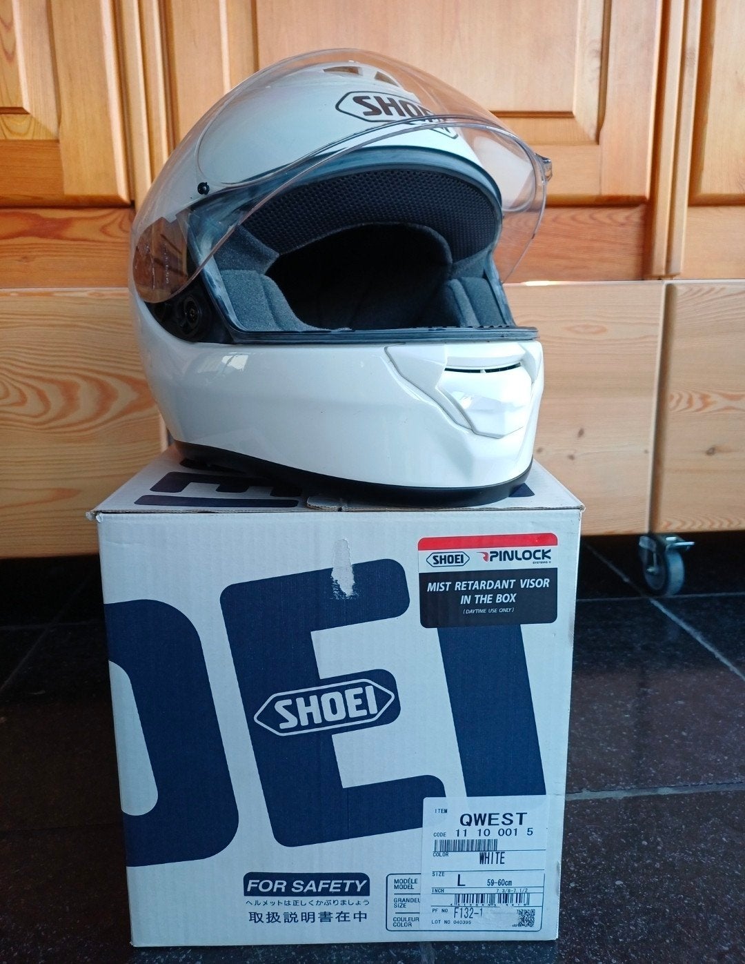 helm SHOEI, Motoren, Ophalen, L, Shoei