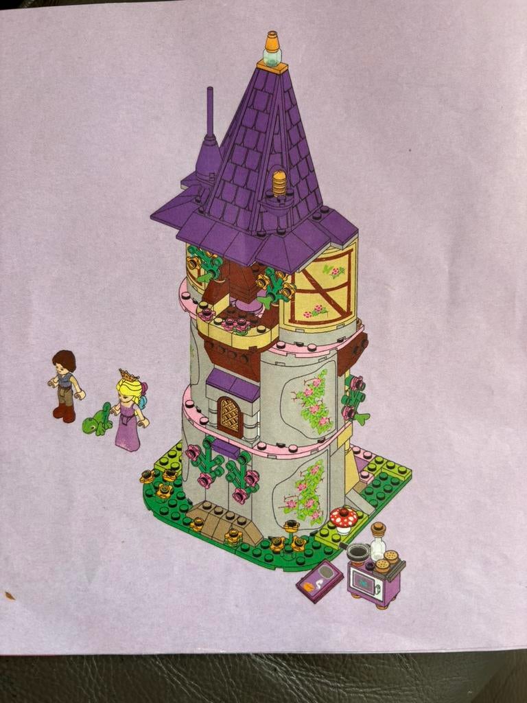 Lego disney Rapunzel’s Cretivity Tower, Kinderen en Baby's, Ophalen, Zo goed als nieuw, Lego
