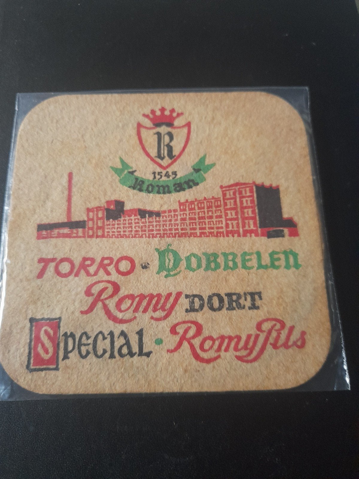 bierviltje brouwerij roman, Verzamelen, Ophalen of Verzenden