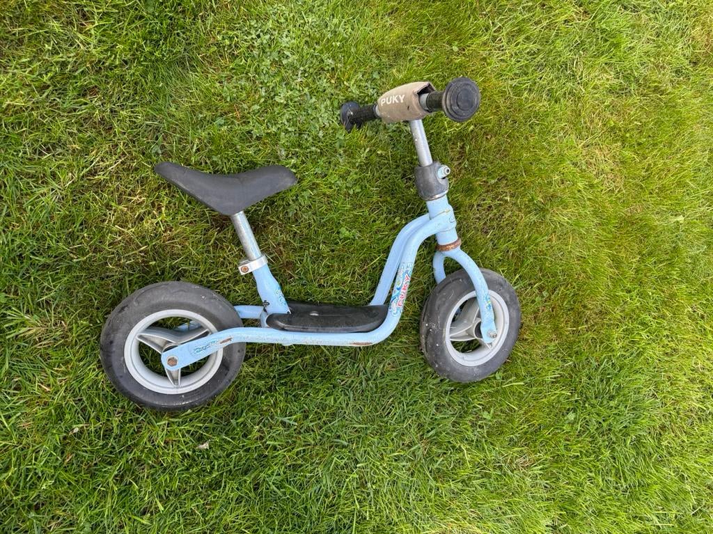Loopfiets puky blauw, Ophalen, Loopfiets