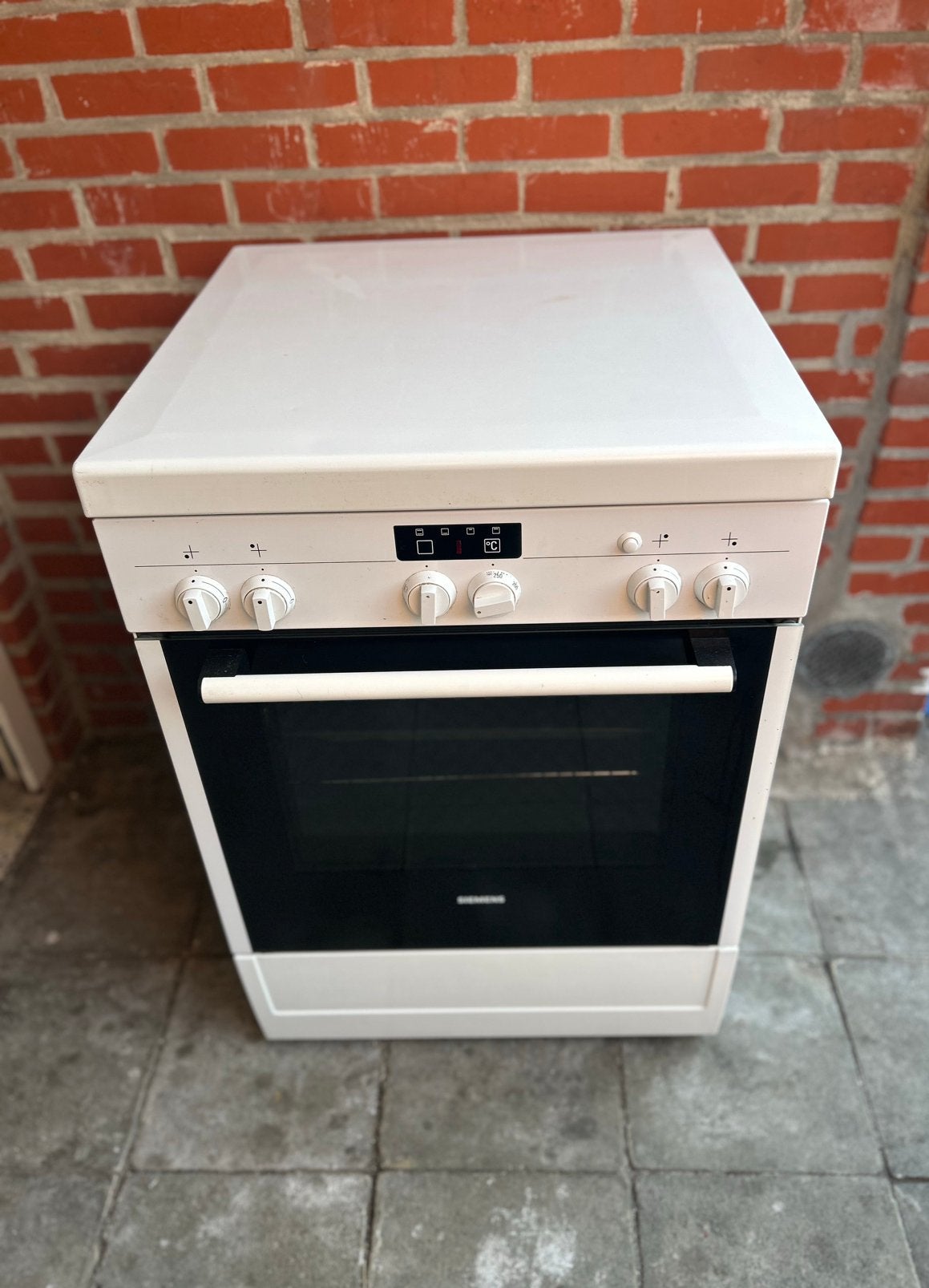 Gasfornuis Met Oven - Siemens, Ophalen, Gebruikt, 4 kookzones, Energieklasse A of zuiniger