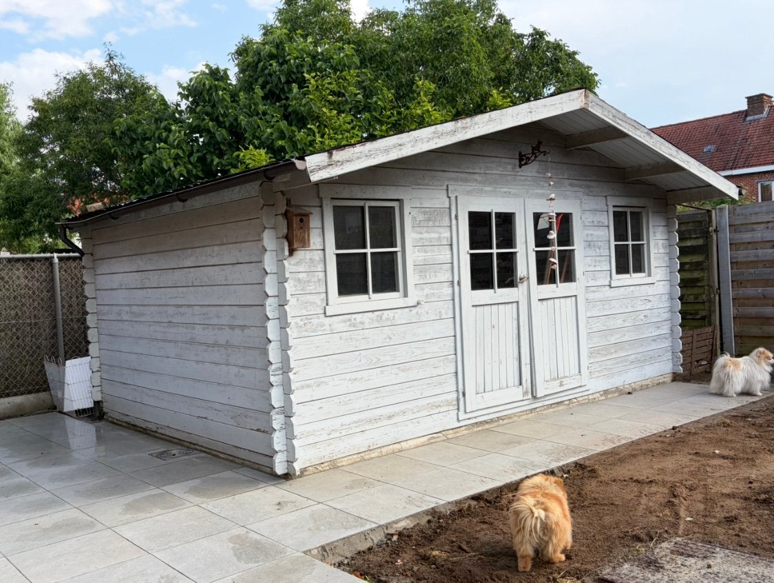 Houten Tuinhuis, 2 fenêtres, Enlèvement, Utilisé, Abri de jardin