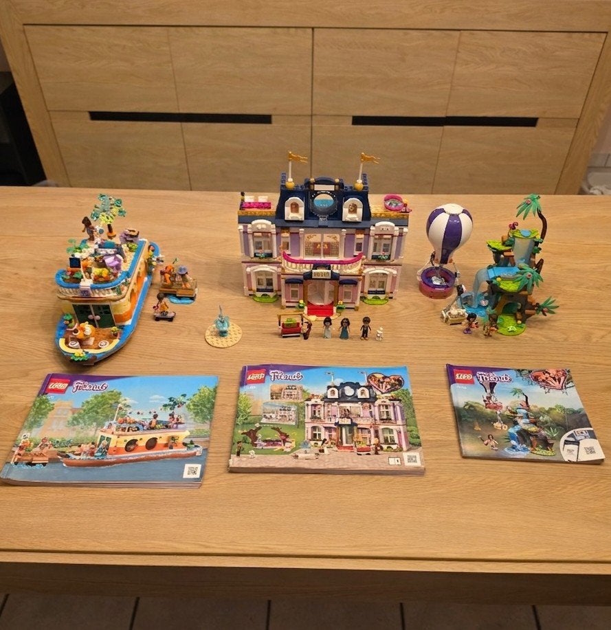 lot lego friends, City, Inclusief extra onderdelen, Lego, Ophalen of Verzenden