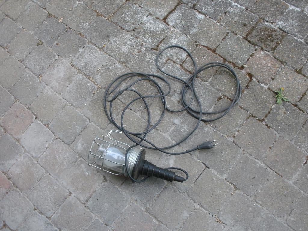 looplamp, Ophalen, Gebruikt