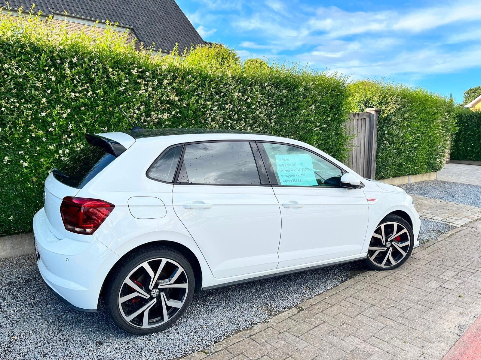 Volkswagen polo GTI, Auto's, Automaat, Euro 6, Particulier, Verwarmde buitenspiegels