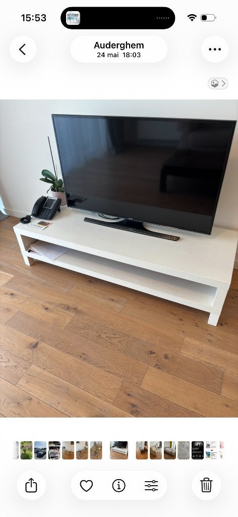 Meuble tv, Maison & Meubles, Armoires | Mobilier de télévision, 25 à 50 cm, Moins de 100 cm, 150 à 200 cm, Enlèvement