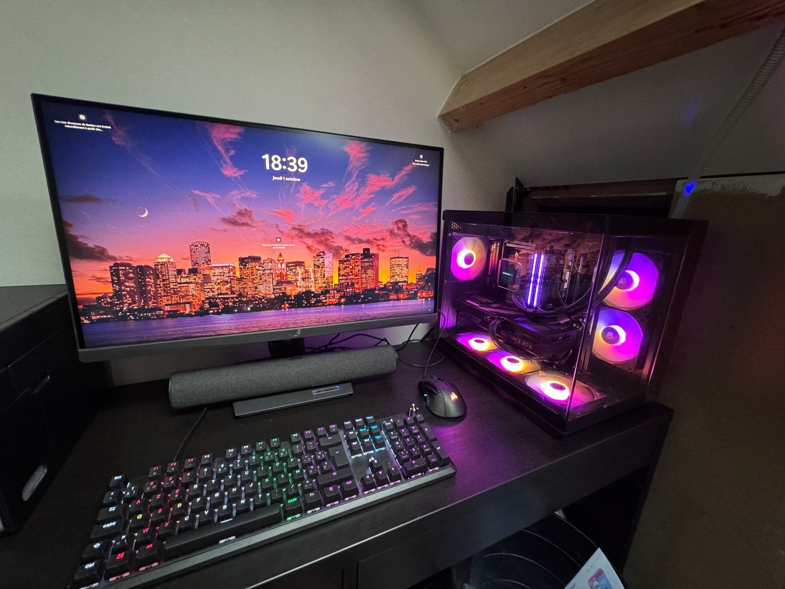 Vends pc totalement neuf (5070ti, 96gb ram, 2to 9100 pro etc, Enlèvement, Comme neuf