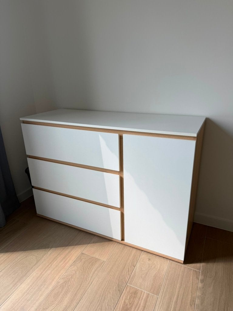 Kinderkamer set CHILDHOME, Ophalen, Zo goed als nieuw, Opbergmeubel, Wit