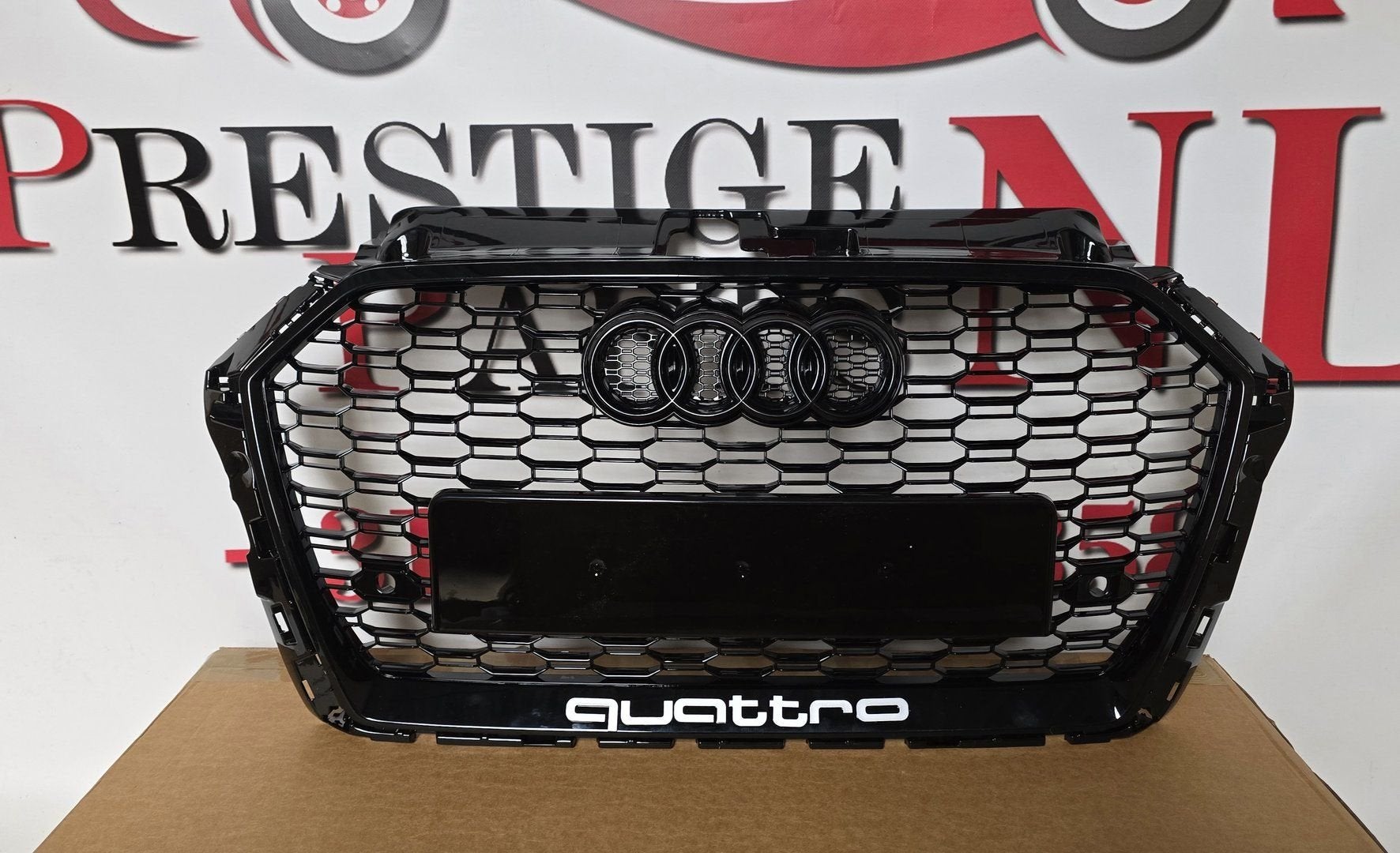 Grill AUDI A3 8V GRILLE RS3 LOOK FACELIFT bj.2017-2021, -, Nieuw, Ophalen of Verzenden, -