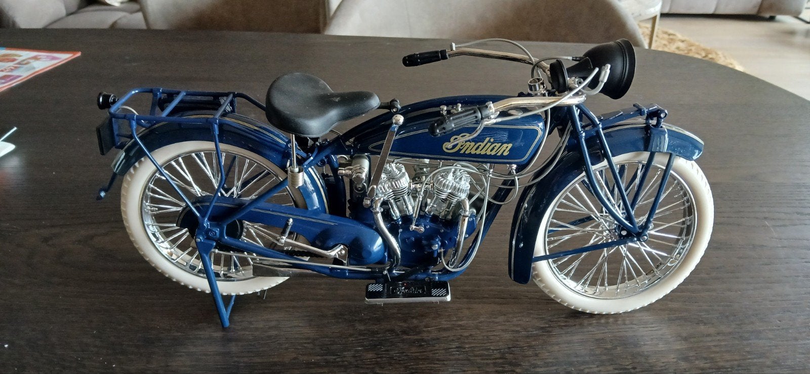 indian scout 1920 1:6 guilloy, Ophalen of Verzenden, Nieuw, 1:5 t/m 1:8, Motor