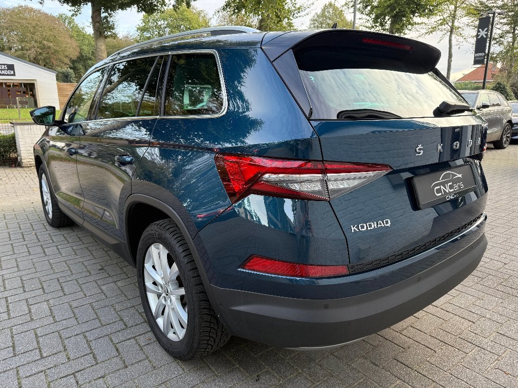 Skoda Kodiaq ***VIRTUAL COCKPIT***, Auto's, 1498 cc, 4 cilinders, Blauw, Leder en Stof