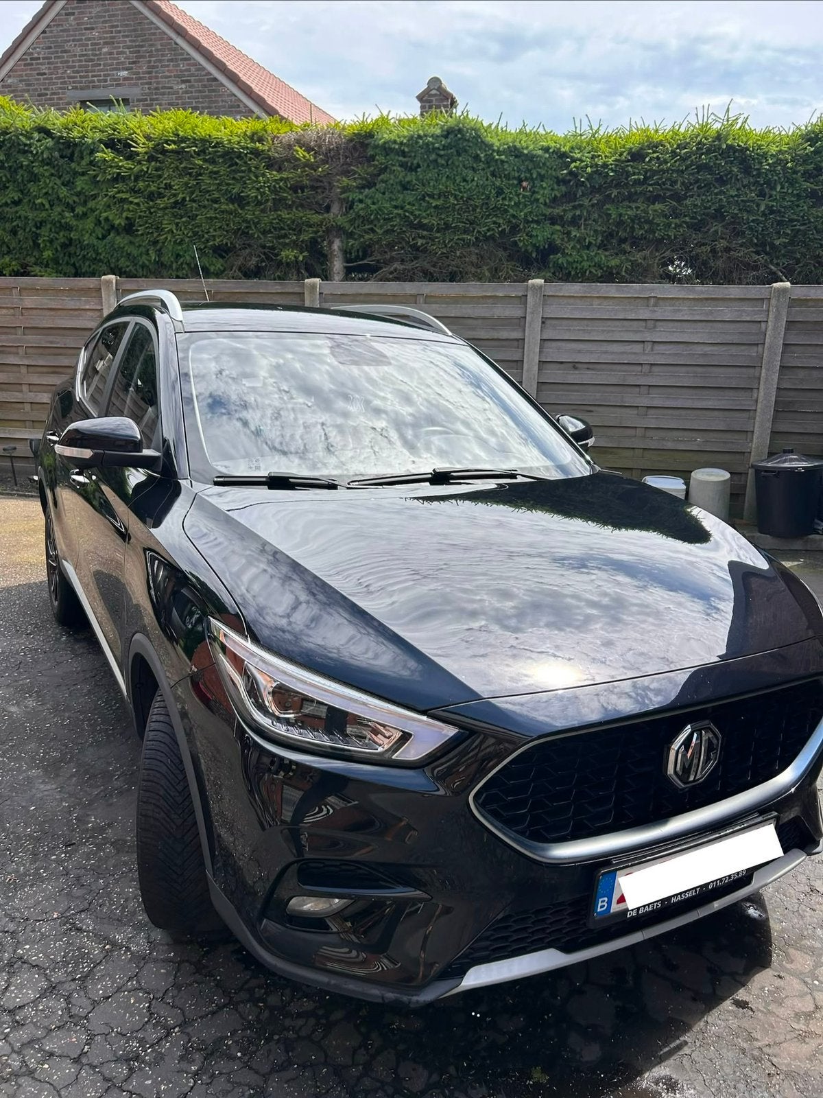 MG ZS 1.5 VTi-tech Luxury – 12/2022, Auto's, MG, Particulier, ZS, Achteruitrijcamera, Benzine, Zwart, Zwart, Leder, Ophalen