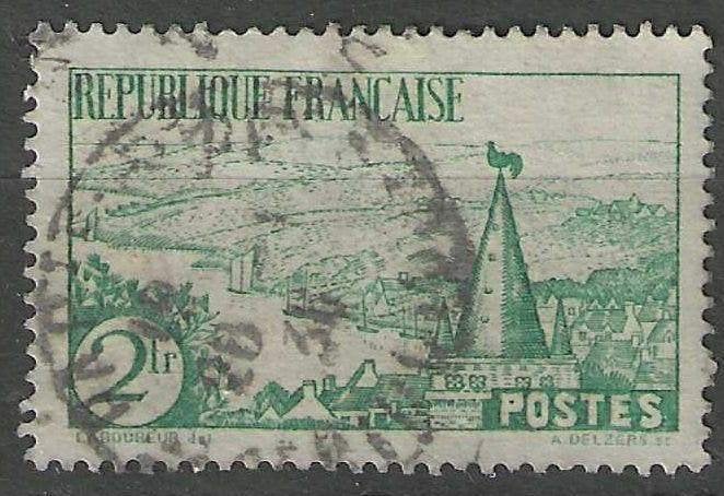 France 1935 - Yvert 301 - Paysage en Bretagne (ST), Envoi, Affranchi