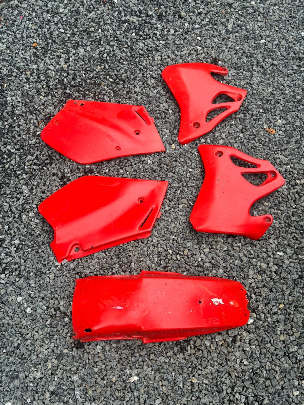 Kunststof kuip/set voor motorfiets Honda hm 50 (1993-2000), Ophalen of Verzenden