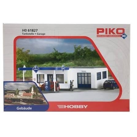 Piko HO 61827 Aral Tankstelle - garage  Nieuw, Hobby & Loisirs créatifs, Enlèvement, Neuf, Pont, Tunnel ou Bâtiment, Piko