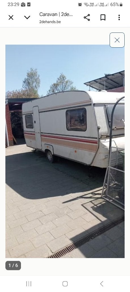Caravan, Caravanes & Camping, Caravanes, Jusqu'à 4, 4 à 5 mètres, 750 - 1000 kg, Particulier