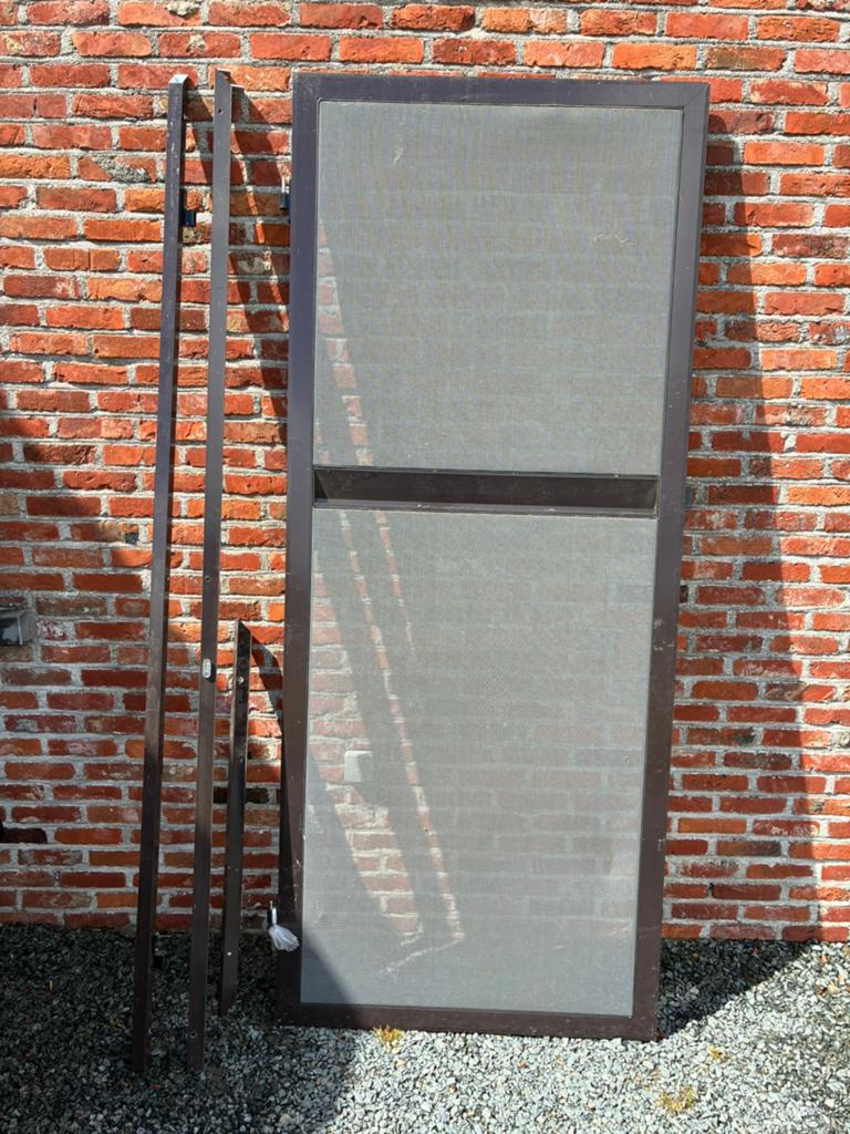 Vliegenhor deur met kader, Doe-het-zelf en Bouw, Ophalen, Zo goed als nieuw