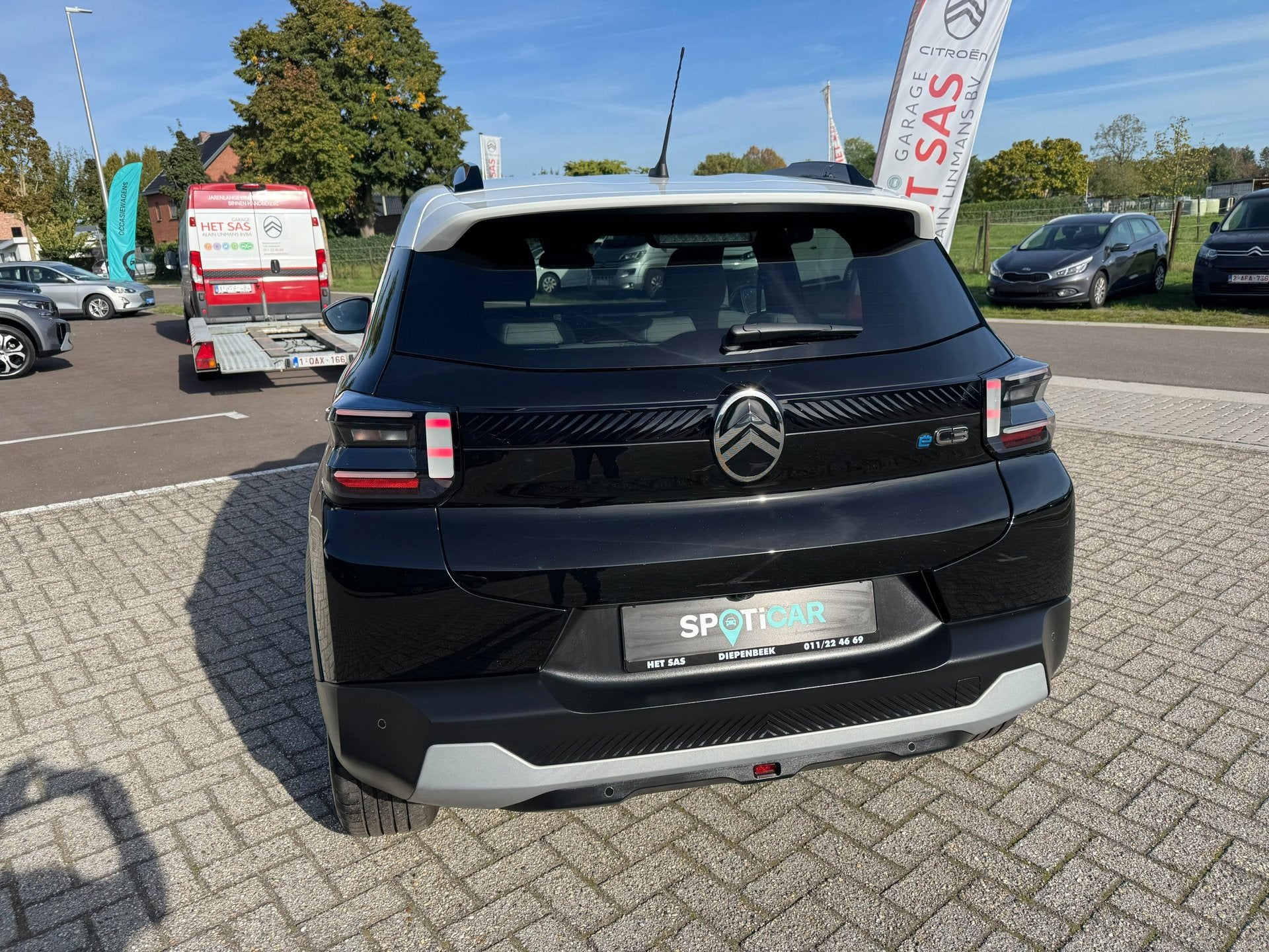 C3 ELECTRIC 113 COMFORT RANGE MAX, Auto's, Automaat, 4 deurs, Stof, Gebruikt