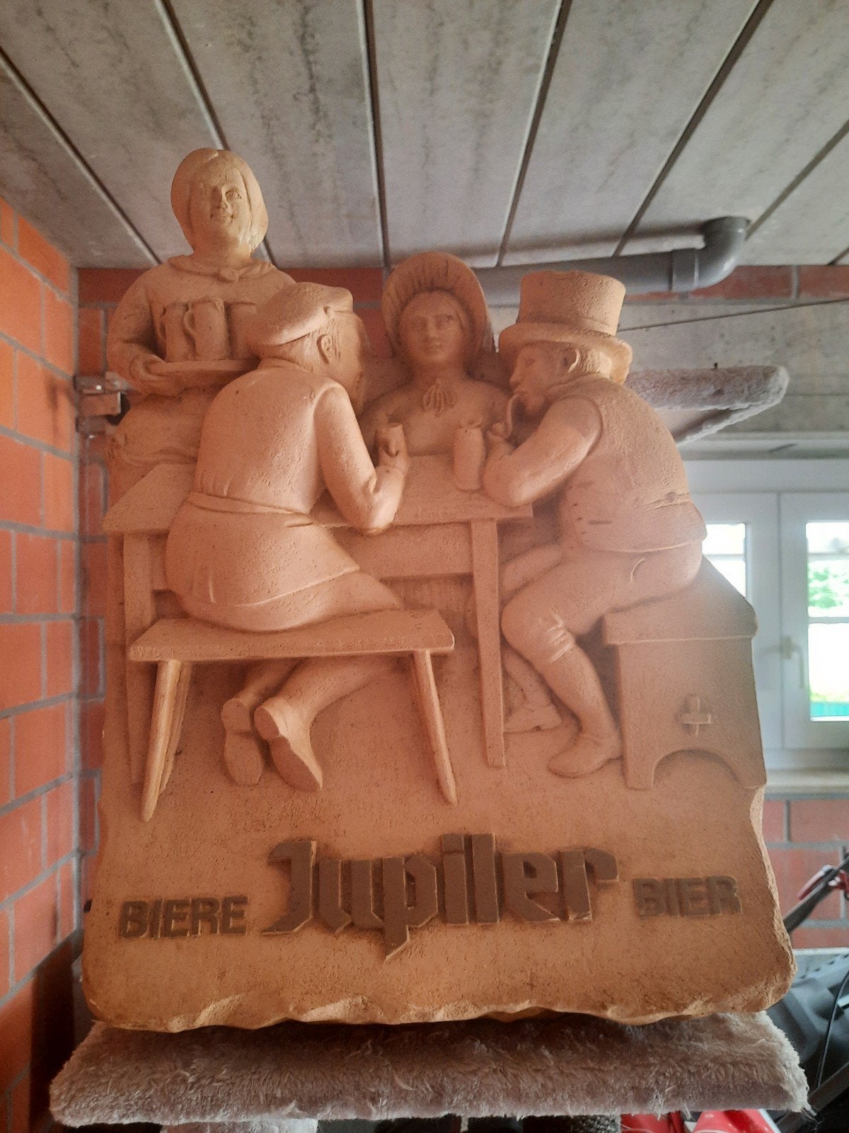 Reclame bord jubiler, Ophalen