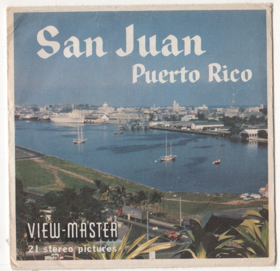 View-master San Juan Puerto Rico B 040, Ophalen of Verzenden