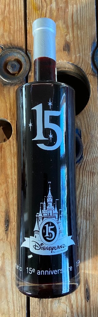 Bouteille de vin Disneyland Paris 15e anniversaire Collector, Enlèvement ou Envoi, Neuf, Autres types