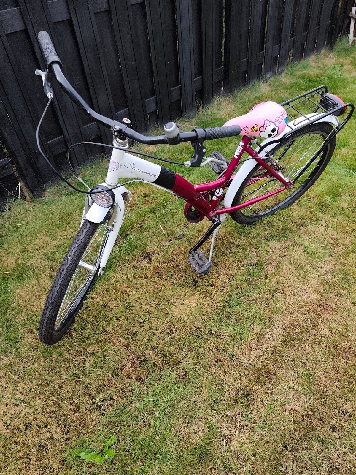 meisjesfiets, Ophalen, 24 inch