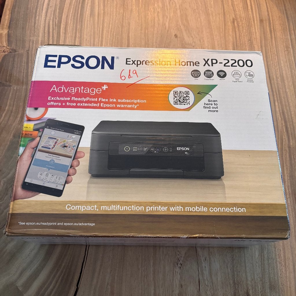 Epson Expression Home XP-2200 Wi-Fi Printer/Scanner/Copier, Enlèvement ou Envoi, Epson, All-in-one, Sans fil