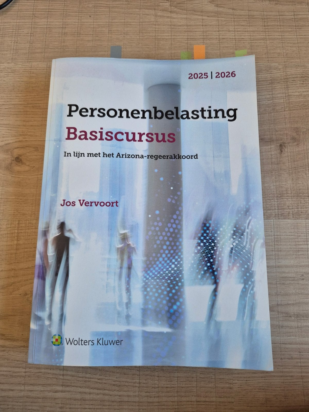 Personenbelasting Basiscursus 2025-2026 - Jos Vervoort, Boeken, Ophalen of Verzenden, Zo goed als nieuw, Economie
