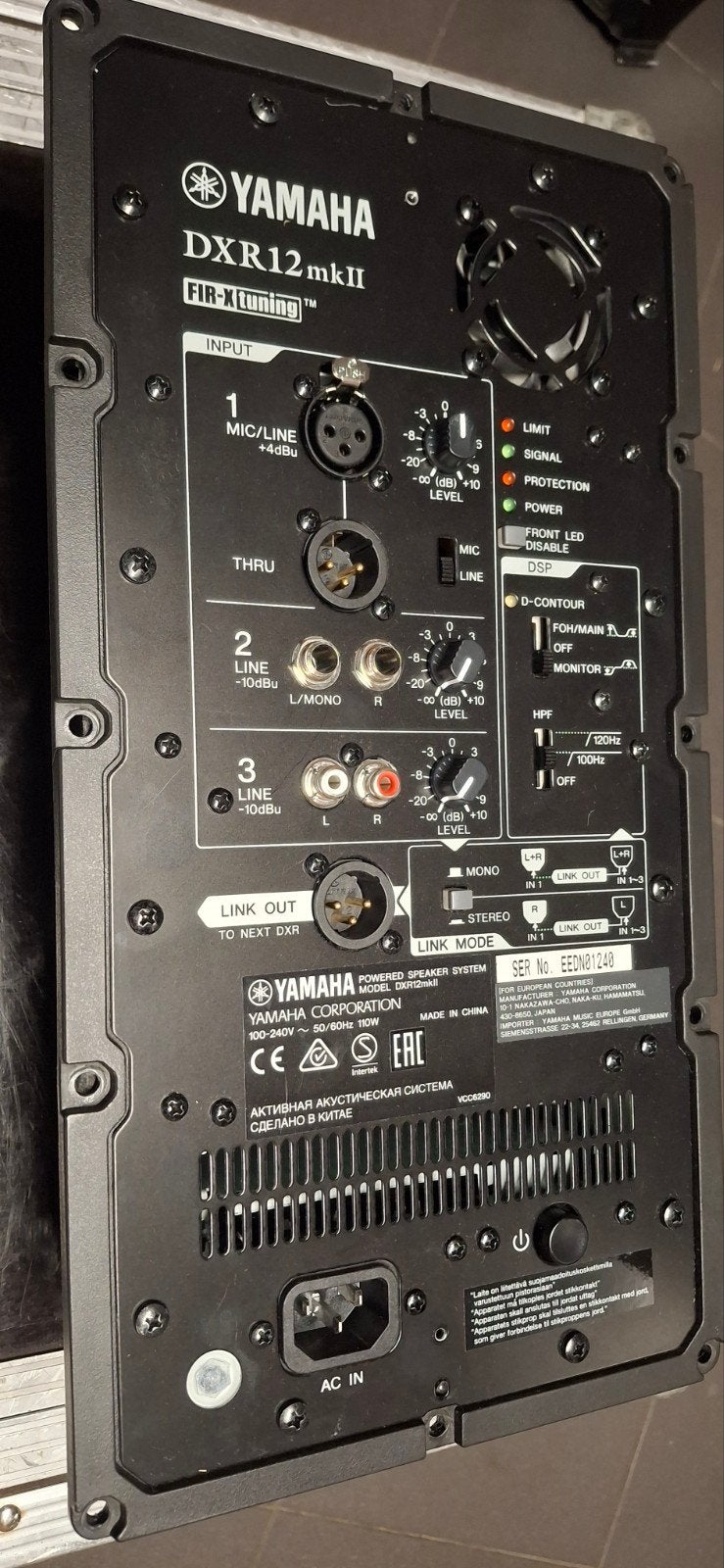 Yamaha DXR12 mk II, Musique & Instruments, Enlèvement ou Envoi