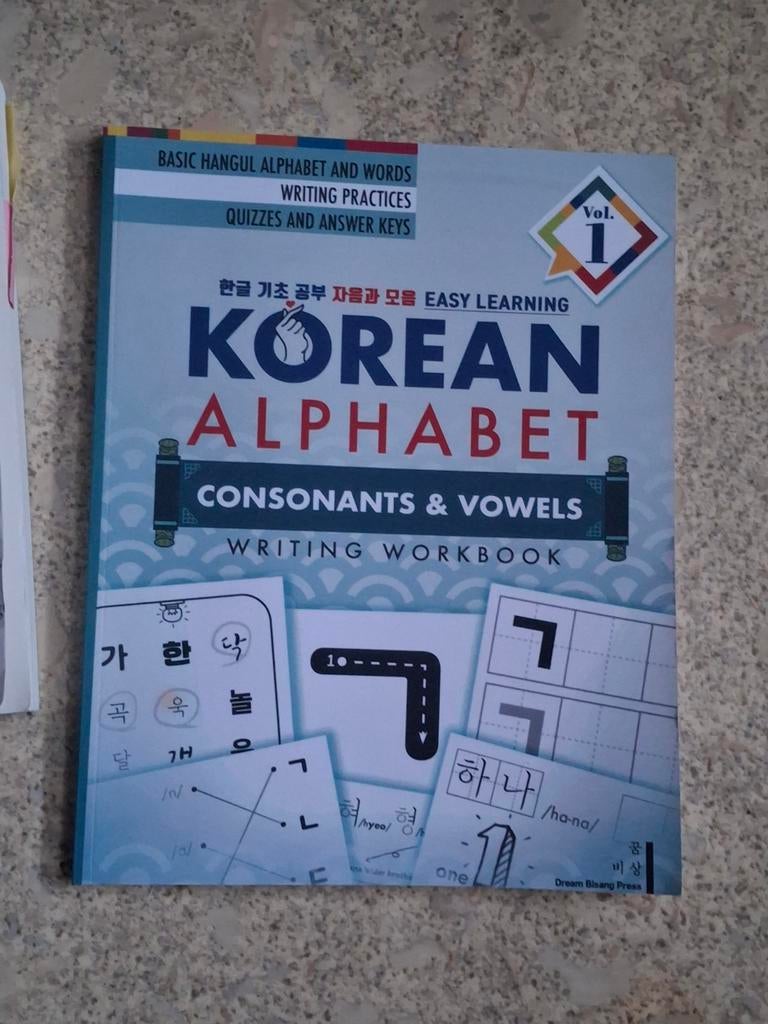 Korean Alphabet, Boeken, Ophalen of Verzenden, Nieuw
