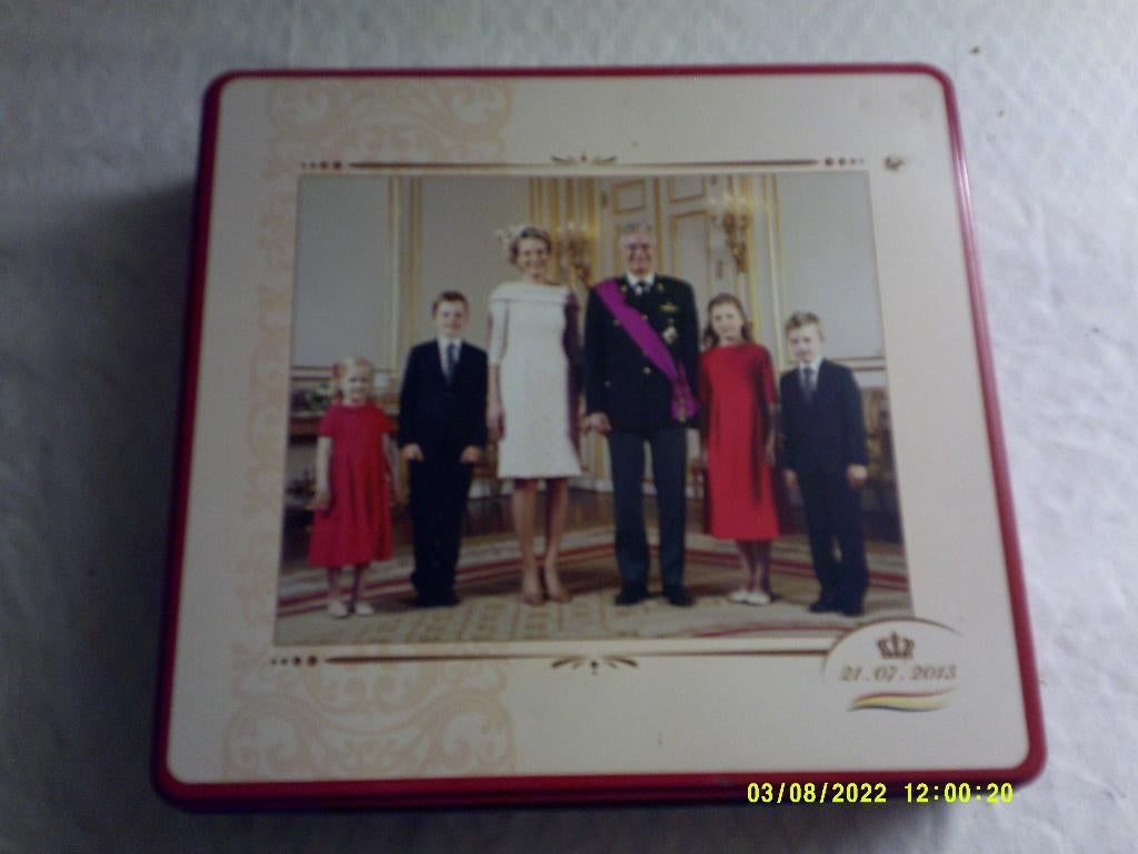 Blikken doos Koningshuis, Verzamelen, Ophalen of Verzenden, Zo goed als nieuw, Overige typen