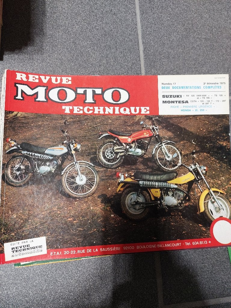 Livre moto technique, Boeken, Ophalen of Verzenden, Zo goed als nieuw, Merk of Model