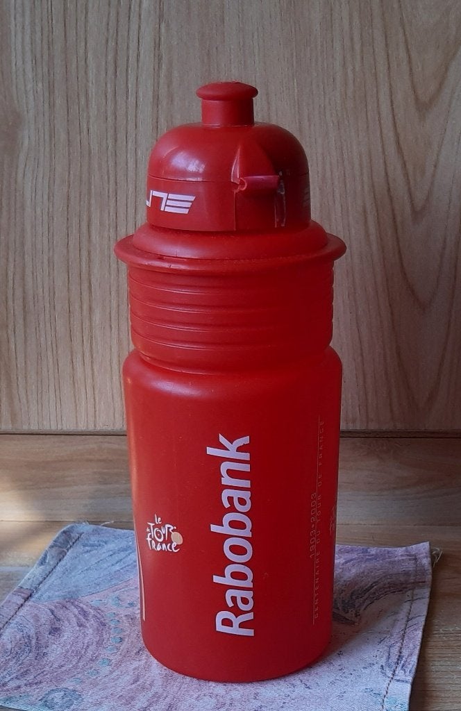 WIELRENNEN CYCLISME BIDON DRINKBUS TEAM RABOBANK TOUR FRANCE, Ophalen of Verzenden