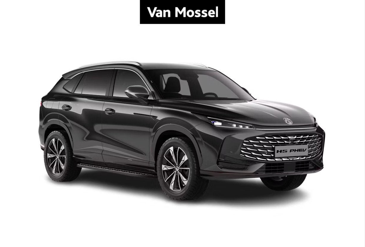 MG EHS PHEV COMFORT MG EHS PHEV Comfort - 100km elektrisch r, Auto's, Stof, Zwart, Bedrijf, 5 zetels