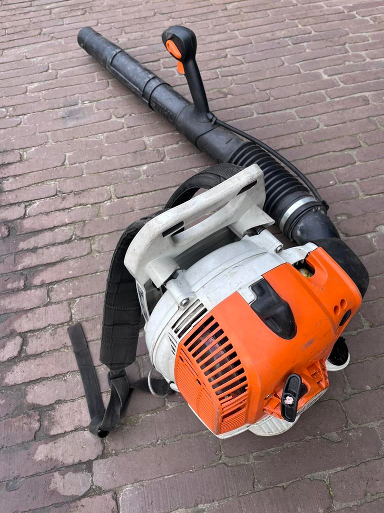 Stihl BR200, Ophalen, Gebruikt, Benzine, Ruggedragen