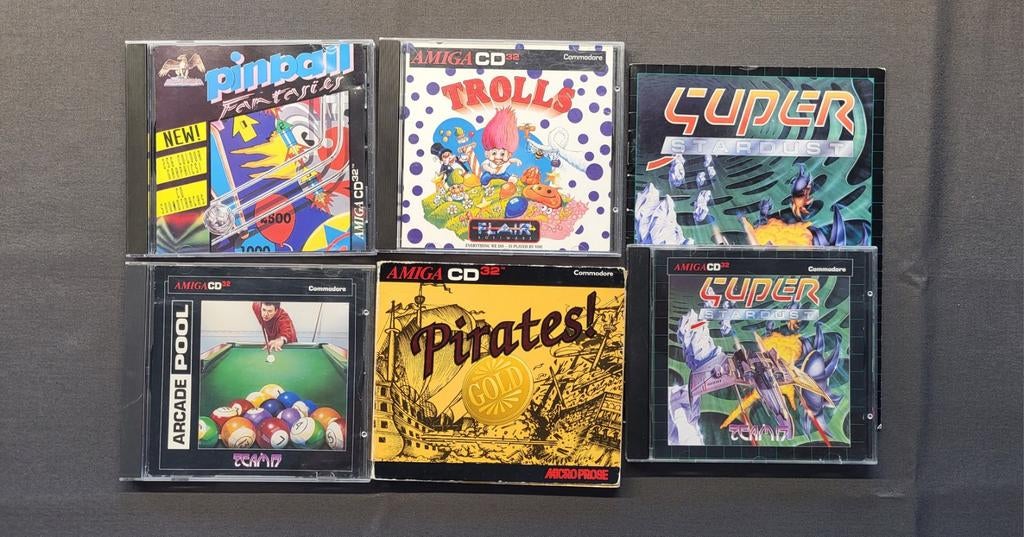 Jeux Amiga CD32, Ophalen