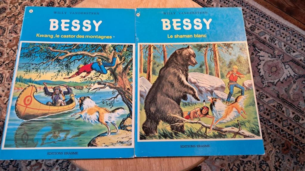 Bessy - 2 albums, Gelezen, Willy Vandersteen, Ophalen of Verzenden, Meerdere stripboeken
