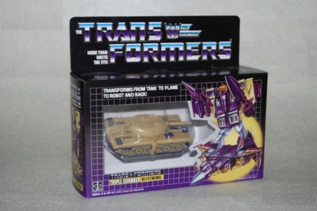 Transformers G1 Decepticons Blitzwing en boite 100%, G1, Enlèvement ou Envoi, Neuf, Decepticons