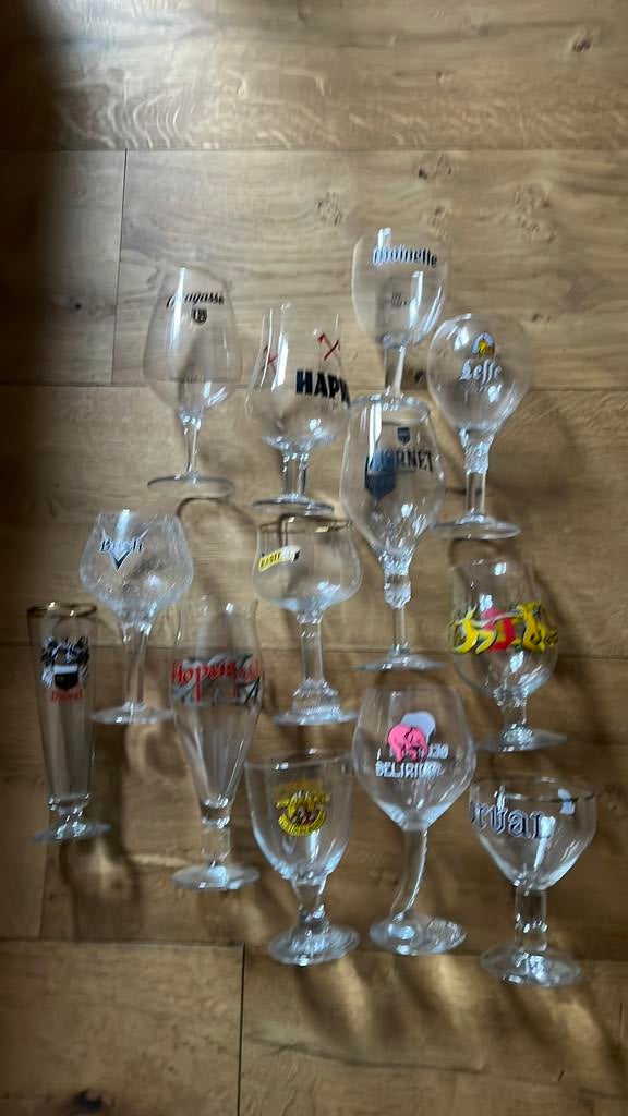 Lot de verres à bière, Enlèvement, Comme neuf