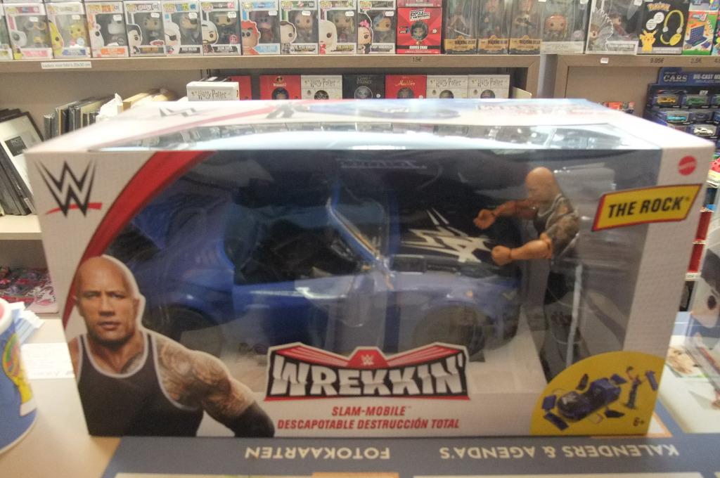the rock wwe slam mobile, Nieuw, Ophalen of Verzenden, Mattel, Nvt