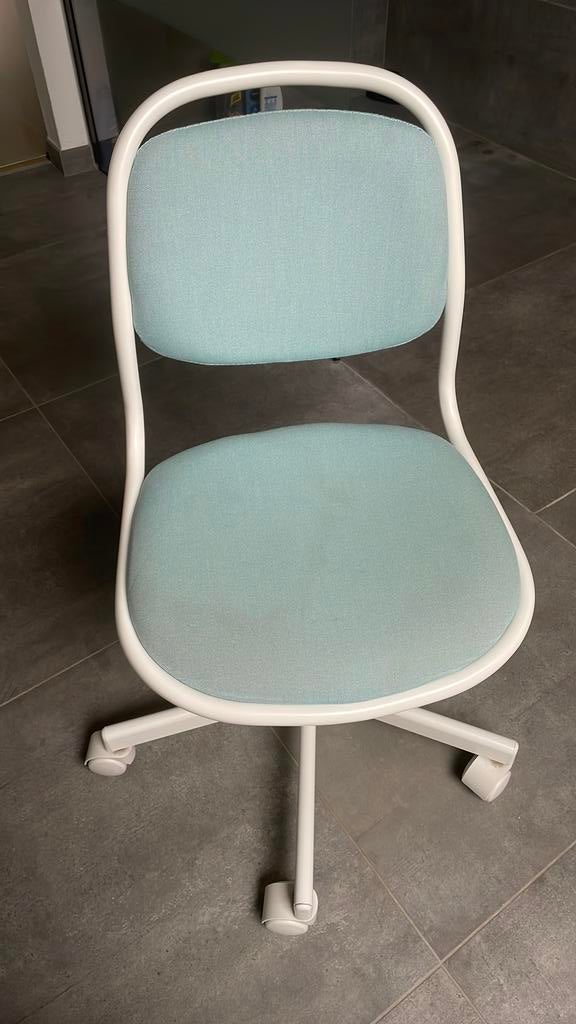 Bureaustoel kind ikea, Enlèvement, Utilisé, Bleu, Chaise de bureau