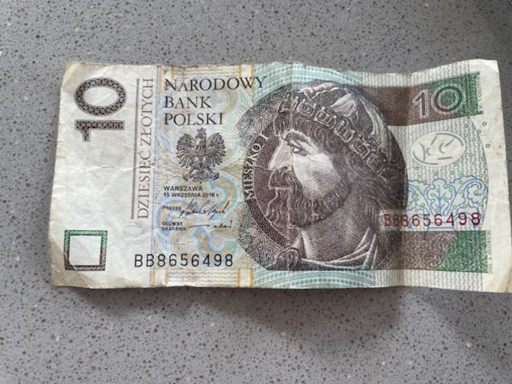 Polen briefje geld, Postzegels en Munten, Ophalen of Verzenden, Polen