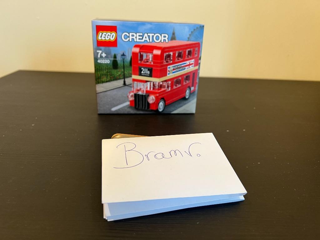 Lego 40220 mini london bus, Kinderen en Baby's, Speelgoed | Duplo en Lego, Ophalen of Verzenden, Nieuw, Complete set, Lego