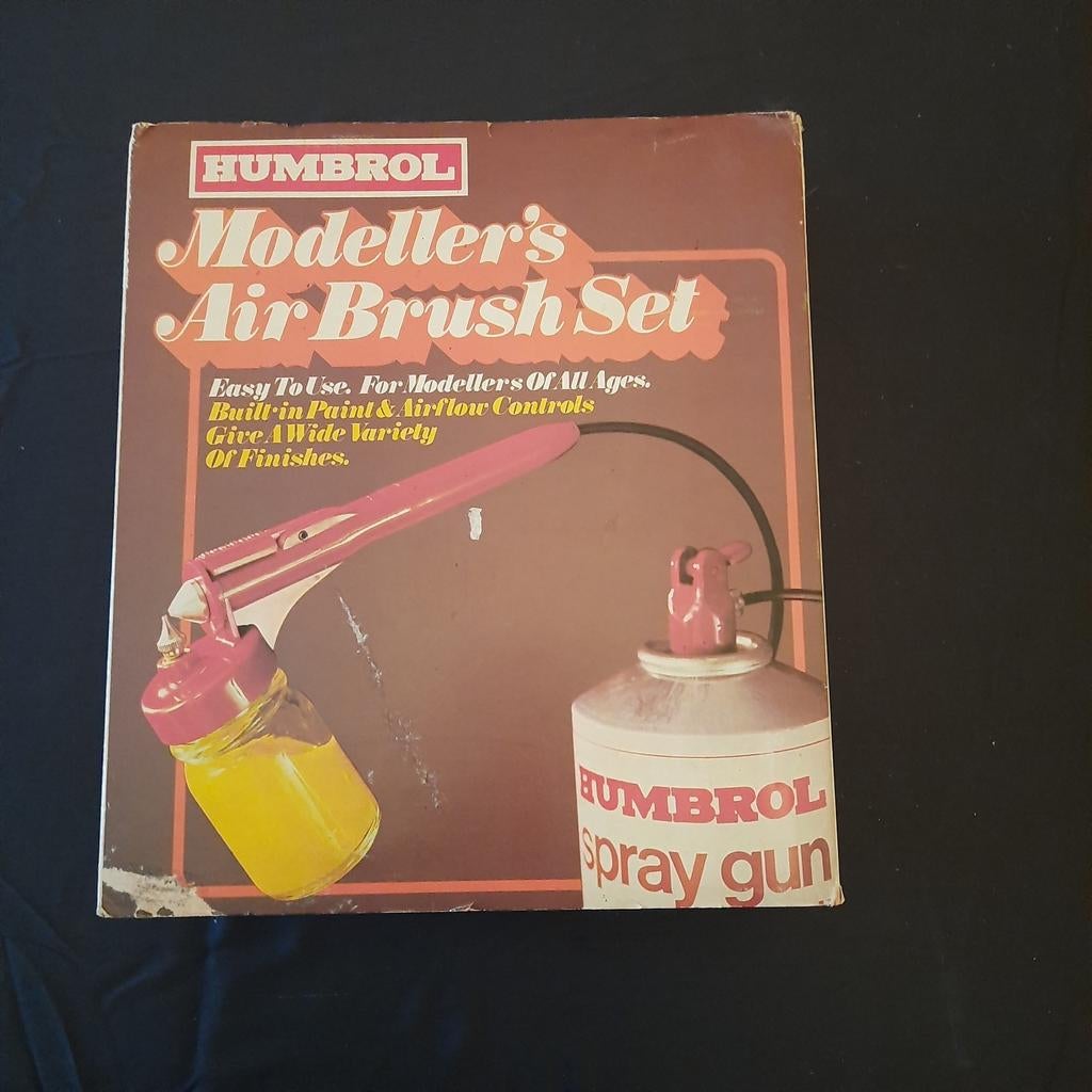 AIRBRUSH SET HUMBROL *NIEUW* ideaal voor modelbouw., Hobby en Vrije tijd, Ophalen, Nieuw