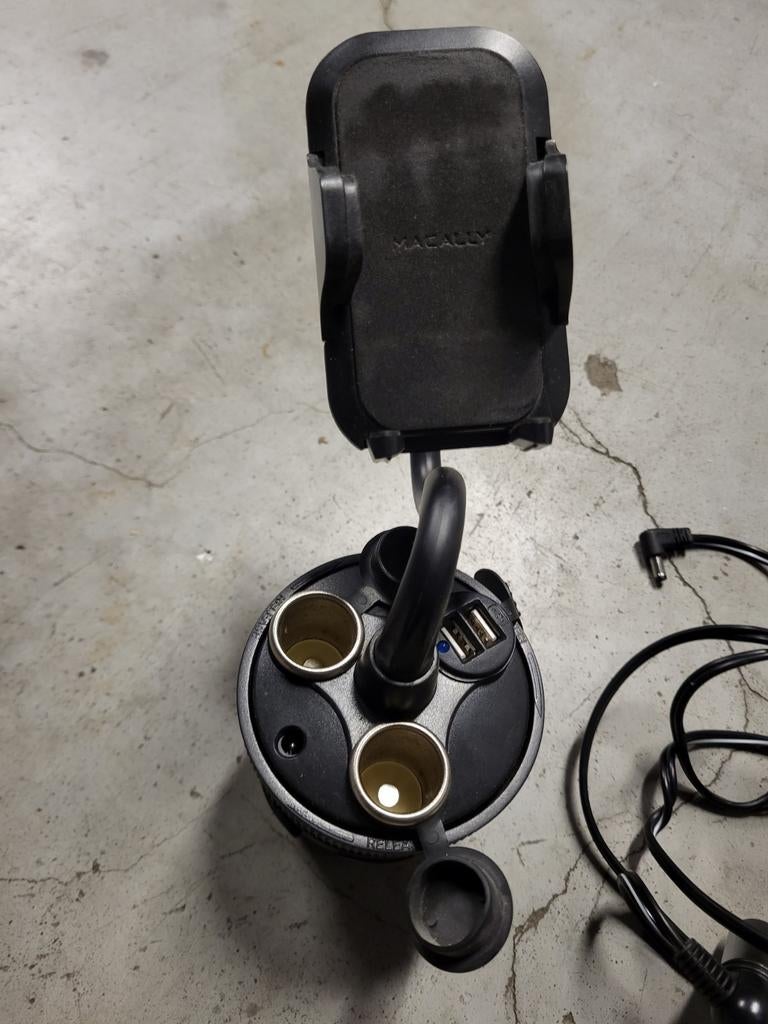 Telefoonhouder, Ophalen