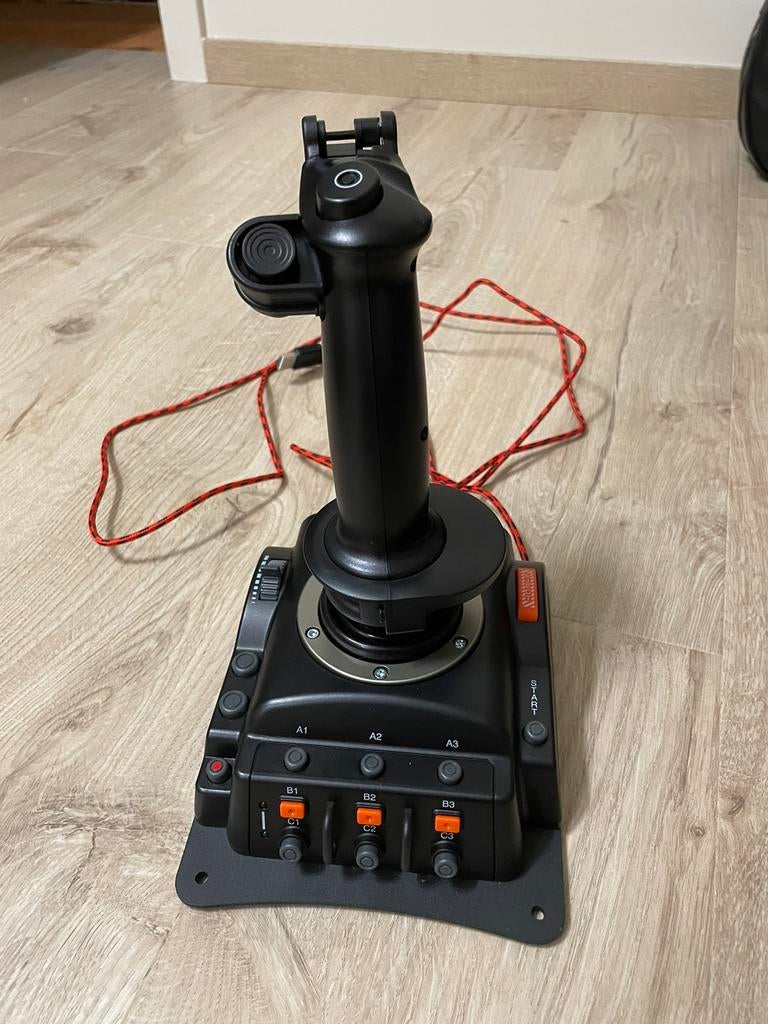 Te koop Fr-Tec Raptor Mach 2 flightstick., Enlèvement ou Envoi, Comme neuf